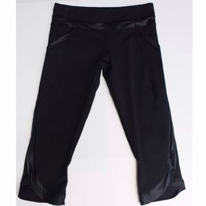 Lululemon black crop leggings